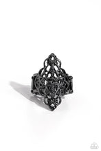 Load image into Gallery viewer, Curled Crown - Black
