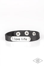 Load image into Gallery viewer, Love Life - Black - Paparazzi Accessories