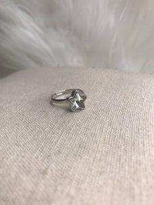 Starlet Shimmer Ring - White